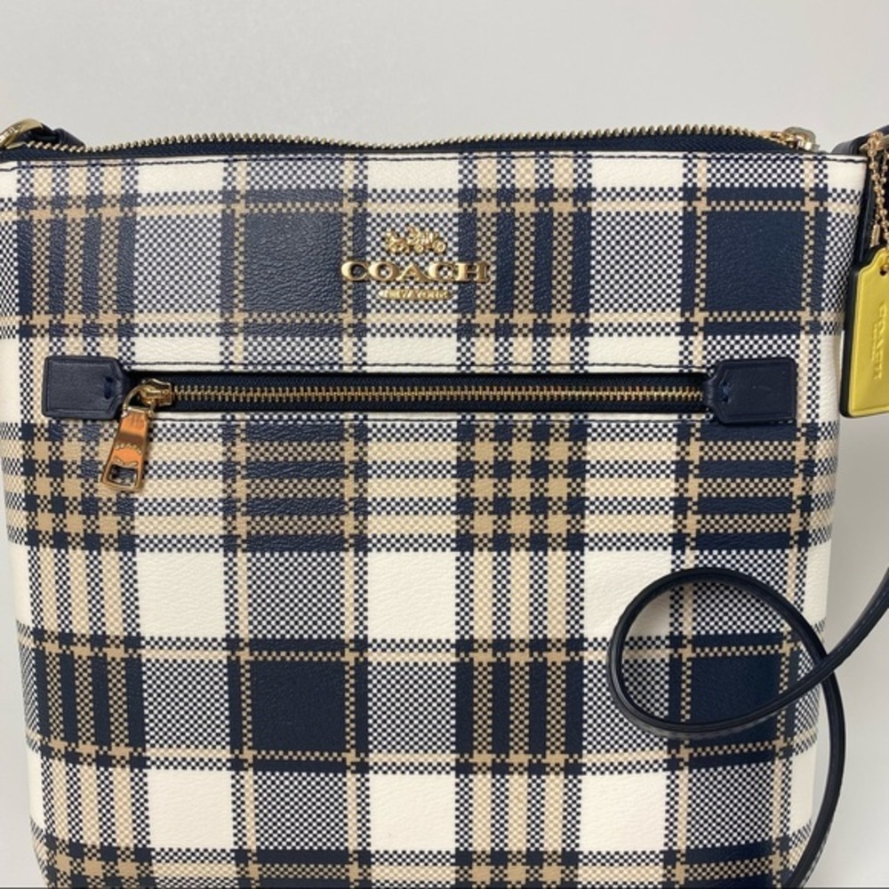 Coach Handbag Rowan File Crossbody Bag With Matching Wristlet Wallet set - Picture 2 of 14